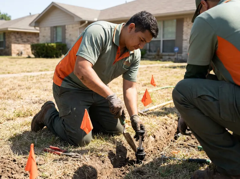Sprinkler Head Repair in Arlington, tx