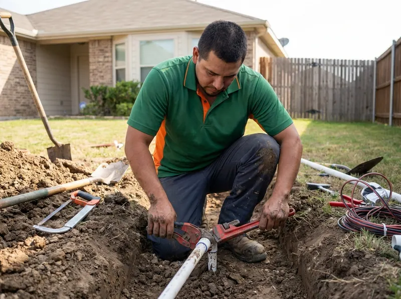 Sprinkler Pipe Repair in Arlington, tx